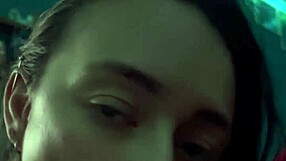 Mamei ele até tomar leitinho durante uma longa viagem no carro com big natural tits Latina swallowing cum