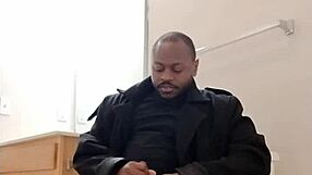 Finished Work and Got Ready to Fantasize About Girlfriend Wife with Dry Masturbation Leading to Slow Moist Cum in Garage