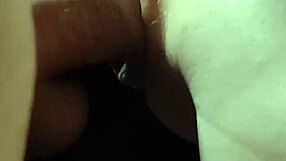 Beautiful amateur wife in stockings gets wet in cute homemade POV video as milf