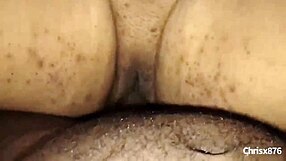 just this amateur getting up close with some ebony pussy action