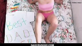 Slut Step Daughter Gives Blowjob For Cash From Daddy