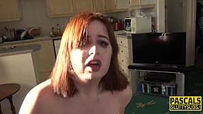 Ever wondered about a chubby redhead submissive getting fingered and roughly fucked in hardcore bdsm reality with high definition orgasm