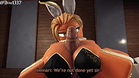 I slipped into the rabbit hole for a special roleplay session, where the curvy teen with big tits took control in POV, leading to a massive creampie finish.