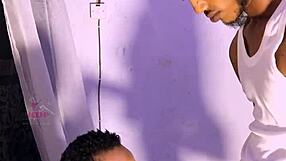 Getting my happy new dick with doggystyle blowjob and wet pussy lick