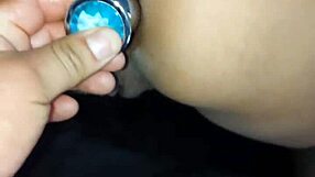 I got so excited in my 2B cosplay as Mexican otaku after the convention, part 2, with that creampie finish!