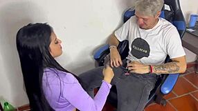 Can This Big-Ass Secretary Earn Her Raise by Taking Intense Anal from Her Boss? Watch the 18-Year-Old Mexican Hottie