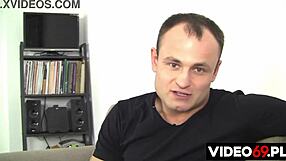 What happens when a casting interview turns into something unexpectedly wild with Toxic Fucker in Polish porno films