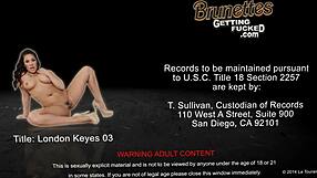 brunette london keyes sucks and rides a large cock