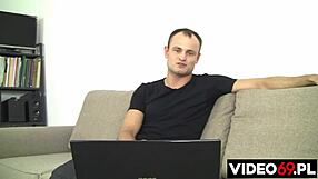 What happens when a casting interview turns into something unexpectedly wild with Toxic Fucker in Polish porno films