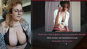 Horny Alien Monster with Huge Saggy Tits Invades 3D Hentai Dating Game!