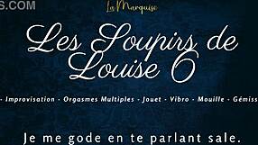 Hey, isn't it wild how Louise hits those intense peaks in this French audio solo session?