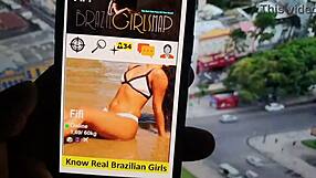 oh man a horny tourist just met this brazilian slut bibi tsunami down in para brazil