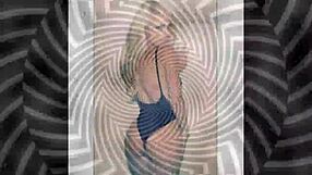 Erotic mistress tricks slave into BDSM session in garage