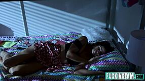 violet rain her pussy lips hard penetration by big cock in deepthroat blowjob and cowgirl riding