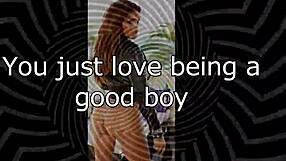 Erotic mistress tricks slave into BDSM session in garage