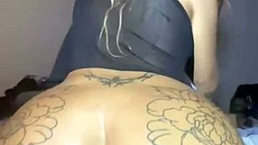 Horny Emo 18 Year Old British Goth Teen With Big Tits And Ass In Solo Fucking Action