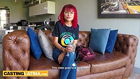 Petite Colombian Teen Melissa Mocosa Moans Wildly on First Massive Cock!