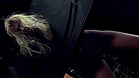 Milf Demi Blue Gets Strongly Punished In Part 1 With Hard Face Slappings And Brutal Whippings Until She Cries In Garage