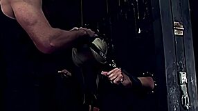 Milf Demi Blue Gets Strongly Punished In Part 1 With Hard Face Slappings And Brutal Whippings Until She Cries In Garage