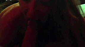 that blonde girlfriend says she's sucking cock deepthroat style in homemade video