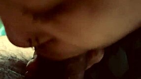 Watch this brown skin Latina deliver such sloppy head to that big cock!