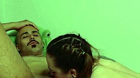 18 Year Old Petite Brunette Gets Face Fucked Degraded With Huge Cock And Swallows Cum Twice In Close Up Action.