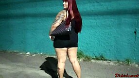 Why Does Sabrina Strong's Massive Brazilian Ass Stop Traffic When She Flaunts It Outdoors in Public?