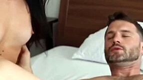 Italian Girl in Sexy Lingerie Sucks His Ass During Wild Sex