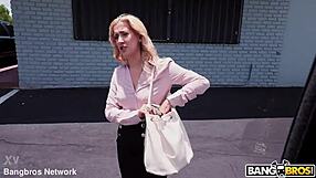 Blonde Milf's Hairy Pussy Gets Intense Fucking and Creampie Action