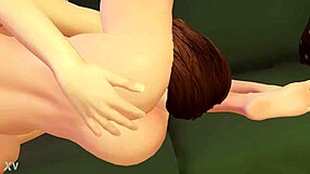 house party f stephanie sex scene ashleys room with licking action