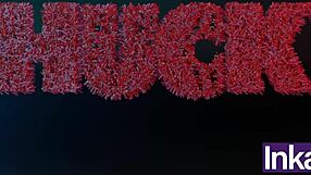 Watch out! On Halloween Chucky comes alive and shocks Tiffany by tearing her asshole wide open in this wild Colombian cosplay parody