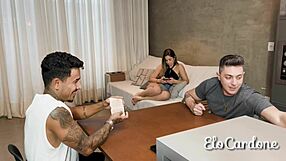 Corno Loses Wife In Game Bet And Begs To Watch Her Get Pounded By Huge Cock!