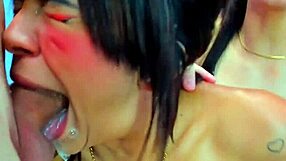 What starts as a simple reunion with friends turns into a wild orgy full of ruthless cock sucking, wet pussy licking, and dildo face fucking in heels