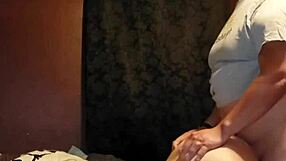 Hey, check out this doggie style action leading to redhead milf cumming