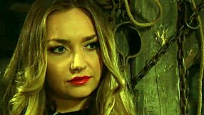 As a curvy submissive woman, I feel the gentle touch from my dominant lady in our intimate moment