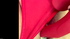 i enjoy showing a closeup view of my creamy intimate area in lingerie during solo play