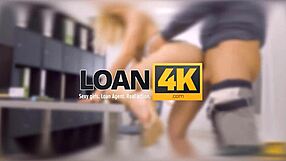 Vip4k shows an old husband watching his Hungarian wife in office casting sex for cash.