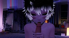 hey, you wanna see this femboy give a handjob and suck me off with that ladyboy skill until i cum hard? it's intense.