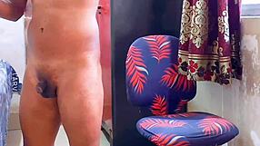 Ever thought about getting feminized with tight panties and jeans before heading to work, showing off that small cock?