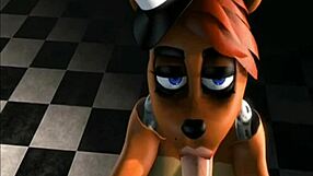 Toy Freddy explores anal assfucking with blowjob facial and handjob in lesbian licking sex using toys