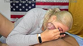 Oral Sex with the Golden-Haired Woman