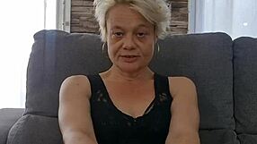 Subtle Lingerie Tease from Mature Milf in Panties Hints at Her Sexy Amateur Ass and Slut Vibes