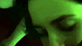 Cum running down my face after intense blowjob and hardcore sex with big cock!