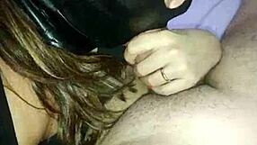 Married women excel at blowjob skills, sucking dick and swallowing all the cum like pros.