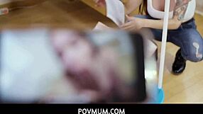 i can't believe my spanish milf stepmom bianka blue just took my phone away like that in this pov moment