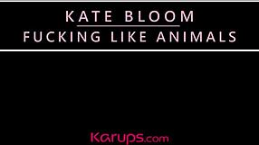 Oh yeah, watch this tattooed blonde teen Kate Bloom get fucked hard in POV style while bent over!