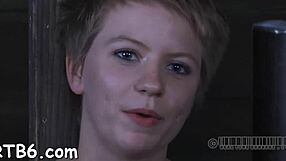 Harsh Whipping Session Leaves Ravishing Angel Bound And Seduced Into Wet Pussy Fucking With Horny Slut Sucking Cock