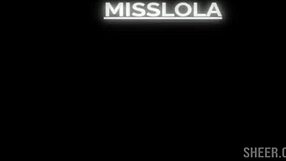 Hot Latina Brunette Shows Curvy Body in Lingerie with Panties and Pantyhose for Sensual Positions in Homemade Solo