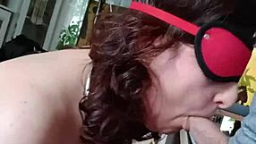 SUBMISSIVE SLAVE BOUND And Chained In BDSM Humiliation Session