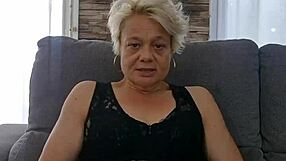 Subtle Lingerie Tease from Mature Milf in Panties Hints at Her Sexy Amateur Ass and Slut Vibes